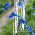 Wind Chime Acrylic Dolphin Hanging Garden Porch Decoration